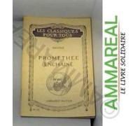 Promethee enchaine trad bonnard - - Eschyle - Éditions de l'Aire - Livre