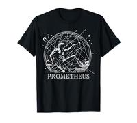Prométhée mythologie grecque, statue géométrique art gothique T-Shirt