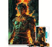 Prometheus Ascendant︰ Forgé dans Le Feu Divin Puzzle de 1000 pièces pour Adultes Jeu de réflexion et de détente Découpe Parfaite Cadeau mémorable 38x26cm