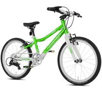 PROMETHEUS BICYCLES Pro Velo 20 Pouces Garcon | Vélo 20 Pouces garçon Fille | Vélo Enfant de 6 Ans | Premium | Super léger | 7 Vitesses Microshift | Vert Blanc