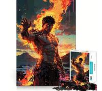 Prometheus︰ Fire Eternal Puzzle de 1000 pièces pour Adultes Jeu de réflexion apaisant et divertissant Qualité supérieure Cadeau d'anniversaire 38x26cm