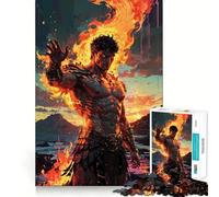 Prometheus︰ Fire Eternal Puzzles pour Adolescents 1000 pièces Pure Logic Toy Quiet Calm Clean Cut Décoration Murale 50x75cm