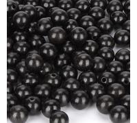 Prometis Lot de 200 perles rondes en bois de santal naturel de 6 mm, magnifiques perles artisanales polies faites la main, pour pri res, mala,