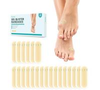 Promifun Lot de 22 pansements pour pieds hydrocolloïdes imperméables et respirants pour la prévention et la guérison - Lot de 22 pansements pour oignons