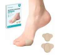 Promifun Lot de 48 coussinets de soulagement de la douleur à l'avant-pied avec moleskine, adhésifs imperméables - Pour hommes et femmes (plusieurs tailles)