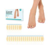 Promifun Pansements à bulles pour pieds - Bandages hydrocolloïdes - 25 ct - Résistants à l'eau - Pour la prévention et la récupération