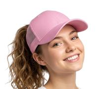 ProMindFun Casquette de Baseball réglable pour Femme et Fille, Compatible avec Queue de Cheval et Chignon - Motif Camouflage, 56 EU