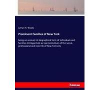 Prominent Families Of New York