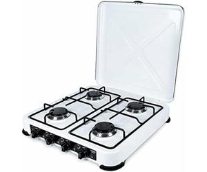 PROMIS Four-burner Gas Stove KG400 Blanc