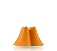promis holder porte-brosse à dents durable fabriqué à partir de matières premières renouvelables | bioplastique | adapté à la brosse promis (couple, orange)