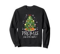 Promis j'ai été sage ! blague citation humour de noël sapin Sweatshirt