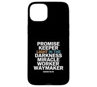 Promise Keeper Light in The Darkness Miracle Worker Waymaker Coque pour iPhone 15 Plus