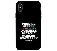 Promise Keeper Light in The Darkness Miracle Worker Waymaker Coque pour iPhone X/XS