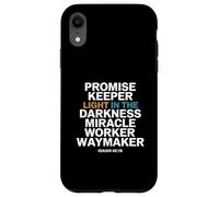 Promise Keeper Light in The Darkness Miracle Worker Waymaker Coque pour iPhone XR