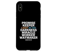 Promise Keeper Light in The Darkness Miracle Worker Waymaker Coque pour iPhone XS Max