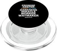 Promise Keeper Light in The Darkness Miracle Worker Waymaker PopSockets PopGrip pour MagSafe