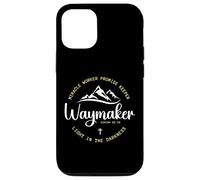 Promise Keeper Miracle Worker Waymaker Christian Mom Dad Coque pour iPhone 12/12 Pro
