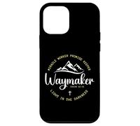 Promise Keeper Miracle Worker Waymaker Christian Mom Dad Coque pour iPhone 12 Mini