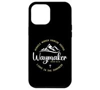 Promise Keeper Miracle Worker Waymaker Christian Mom Dad Coque pour iPhone 12 Pro Max