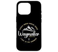 Promise Keeper Miracle Worker Waymaker Christian Mom Dad Coque pour iPhone 16 Pro