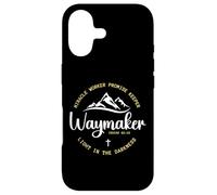 Promise Keeper Miracle Worker Waymaker Christian Mom Dad Coque pour iPhone 17