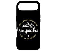 Promise Keeper Miracle Worker Waymaker Christian Mom Dad Coque pour iPhone Air