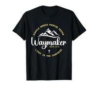 Promise Keeper Miracle Worker Waymaker Christian Mom Dad T-Shirt