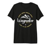 Promise Keeper Miracle Worker Waymaker Christian Mom Dad T-Shirt Haut de Gamme