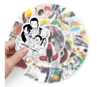 Promise Neverland Autocollants 50Pcs Graffiti Décalque Emma Figurine Carnet De Notes DIY Autocollant Norman Décalque Pour Tablettes Tasse Skateboard Casque De Vélo Autocollants Décoration