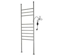 PromiseFly Porte-serviettes électrique sur pied 150 W 42,5 x 160 cm Radiateur à serviettes intelligent étanche Porte-serviettes pour salle de bain, balcons, chambre à coucher