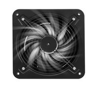 PromiseFly Ventilateur d'extraction d'air 350 mm 220 V CA 2677 m³/h - Ventilateur d'extraction d'air de cuisine 60 dB - Silencieux - Pour garage, entrepôt, grenier, atelier