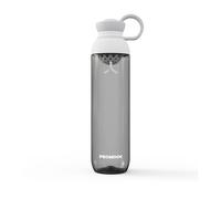 Promixx Bouteille d'eau FORM Nouvelle édition pour infusions et hydratation, grande bouteille de sport, couvercle anti-fuite, sans BPA, 760 ml, céramique blanche