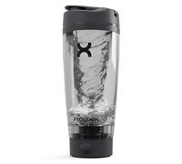 Promixx PRO bouteille shaker - Rechargeable, puissante pour des shakes protéinés onctueux - espace de stockage pour suppléments, Sans BPA, 600ml, Gris Graphite