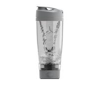 Promixx Pro Shaker Électrique - 600ml - Mélangeur Vortex Protéiné Rechargeable USB-C avec Technologie X-Blade et Stockage Suppléments - Shaker Sans BPA Facile à Laver pour Fitness & Voyage - Gris Cool