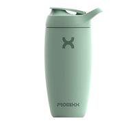 Promixx PURSUIT shaker à protéines nouvelle édition - Bouteille de mélange isolée en acier inoxydable - facile à nettoyer et durable, 550ml, Bleu Océan Calme