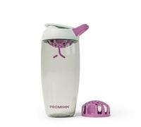 Promixx Pursuit Shaker Protéiné - 760ml Mélangeur Silencieux Snap-Fit pour Shakes Sans Grumeaux - Étanche Sans BPA Ecozen avec Graduations pour Fitness - Vert Algue