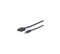 Promjrca0.5 Cable De Audio 0.5 M 3.5mm 2 X Rca Noir - Vivolink