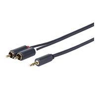 Promjrca3 Cable De Audio 3 M 3,5mm 2 X Rca Noir - Vivolink