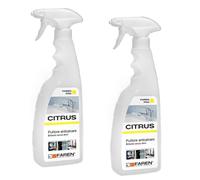 Promo 2 flacons 0,750 ml faren Citrus Désincrustant Détartrant antibuée douche robinetterie