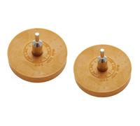 PROMO 2 ROUES DISQUES GOMME CAOUTCHOUC POUR ENLEVER ELIMINER LES ADHESIFS