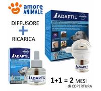 Promo Adaptil 1 Diffuseur + 2 Recharges 48 .diffusore De Phéromones pour Chien