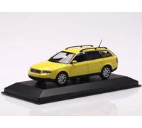 PROMO : Audi A6 avant jaune 1997 au 1/43 Minichamps / Maxichamps 940017111