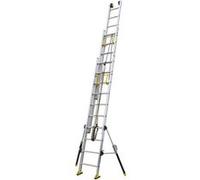 Promo - Centaure - Echelle coulissante Aluminium à corde 3x15 Haut. accès 9,15 m - C3 STAB' G