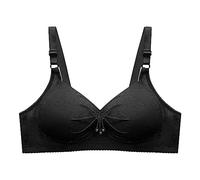 Promo Commandes En Cours Soutien Gorge Sans Armature 100B Grande Taille Confortable Coton Bio Lot Brassiere Allaitement De Pour Prothese Mammaire Dentelle Femme Bretelles Personne Agee Bralette