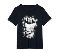 Promo de Muhammad Ali Rumble in The Jungle 1974 T-Shirt, Femme Grandes Tailles, Noir, 4X