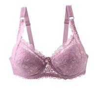 Promo du Jour Soutien Gorge sans Armature XL Allaitement Coton Bio Soutien-Gorge Bandeau Brassiere Transparente Lingerie Grande Taille D'Allairement Ultra Confortable Femme Blanc Coeur Croisé