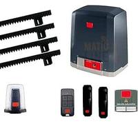 Promo Kit Deimos Ultra BT B600 portail coulissant 24 V 600 kg 2618209 avec 4 m de crémaillère en nylon