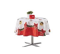 Nappe de noël Anti tâches 160 cm CLOCHE