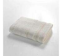 Promo Linge Serviette de Douche éponge - Drap de Douche 100% Coton 500g/m² - Serviette de Bain 70x130cm très absorbante et Douce - Oeko-TEX® (Lin)