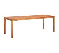 ""Promo""Table Extérieure LMT - Table de jardin 215x90x74 cm Bois d'acacia massif 27 9Kg